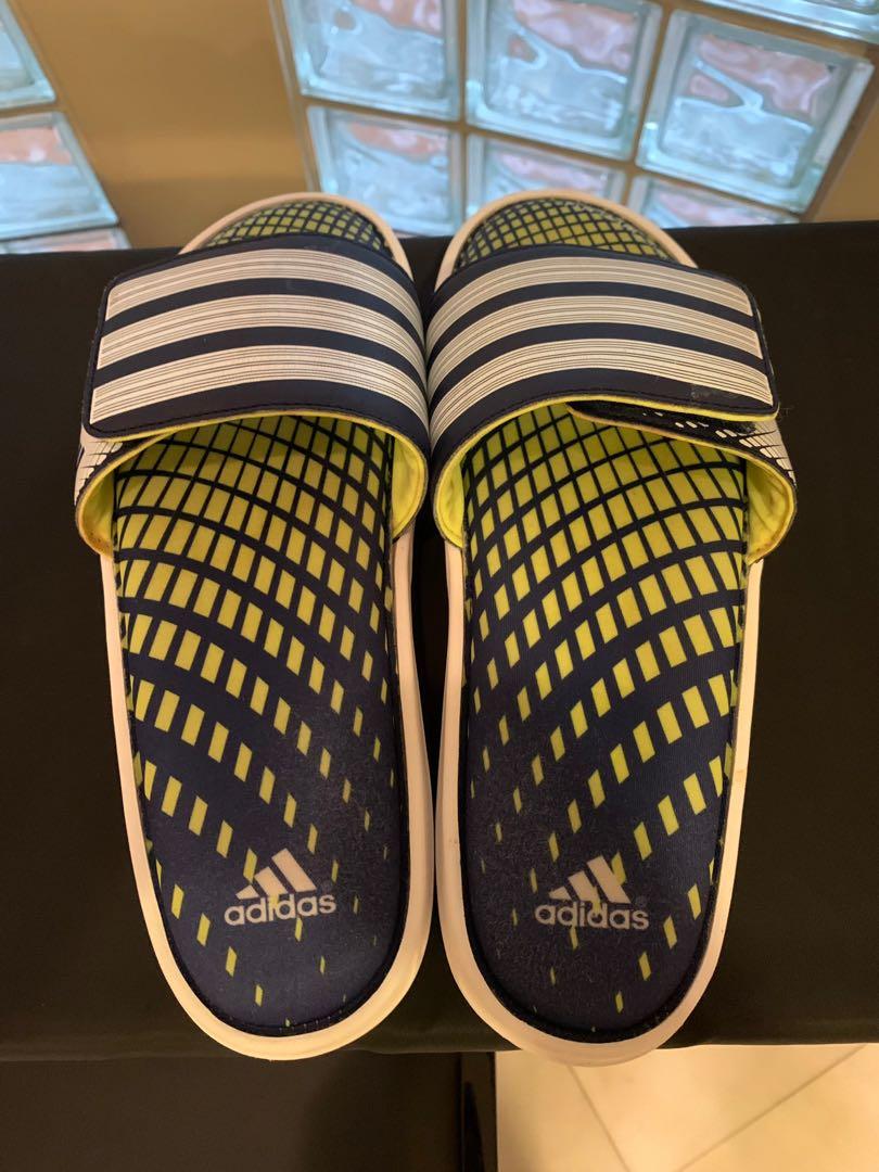 Adidas fit foam slippers clearance