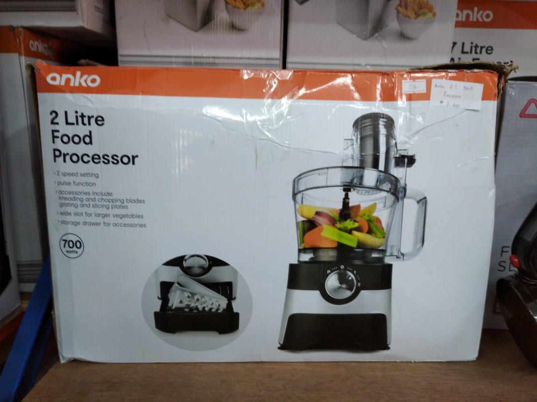 Anko 2 Litre Food Processor, TV & Home Appliances, Kitchen Appliances