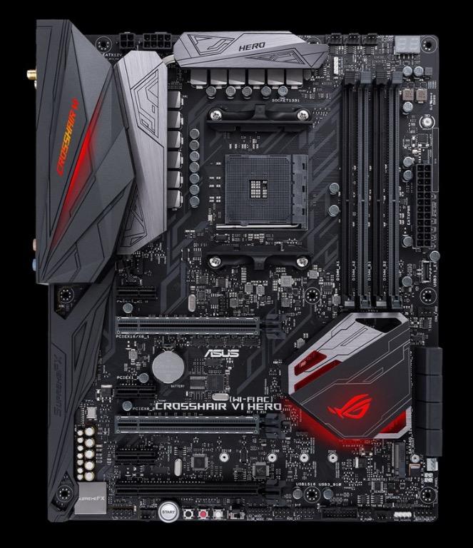 ASUS ROG Crosshair VI WIFI AX200 C6H X370