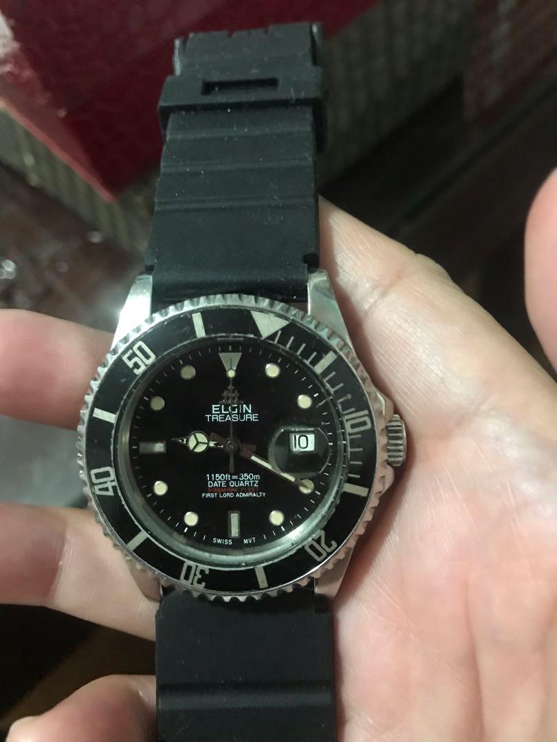 Elgin top treasure watch