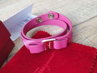 Authentic Salvatore ferragamo double tour bracelet