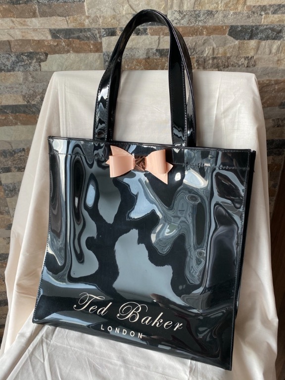 Authentic Ted Baker Women's Jelly Tote Bag - Black, Women's Fashion ...