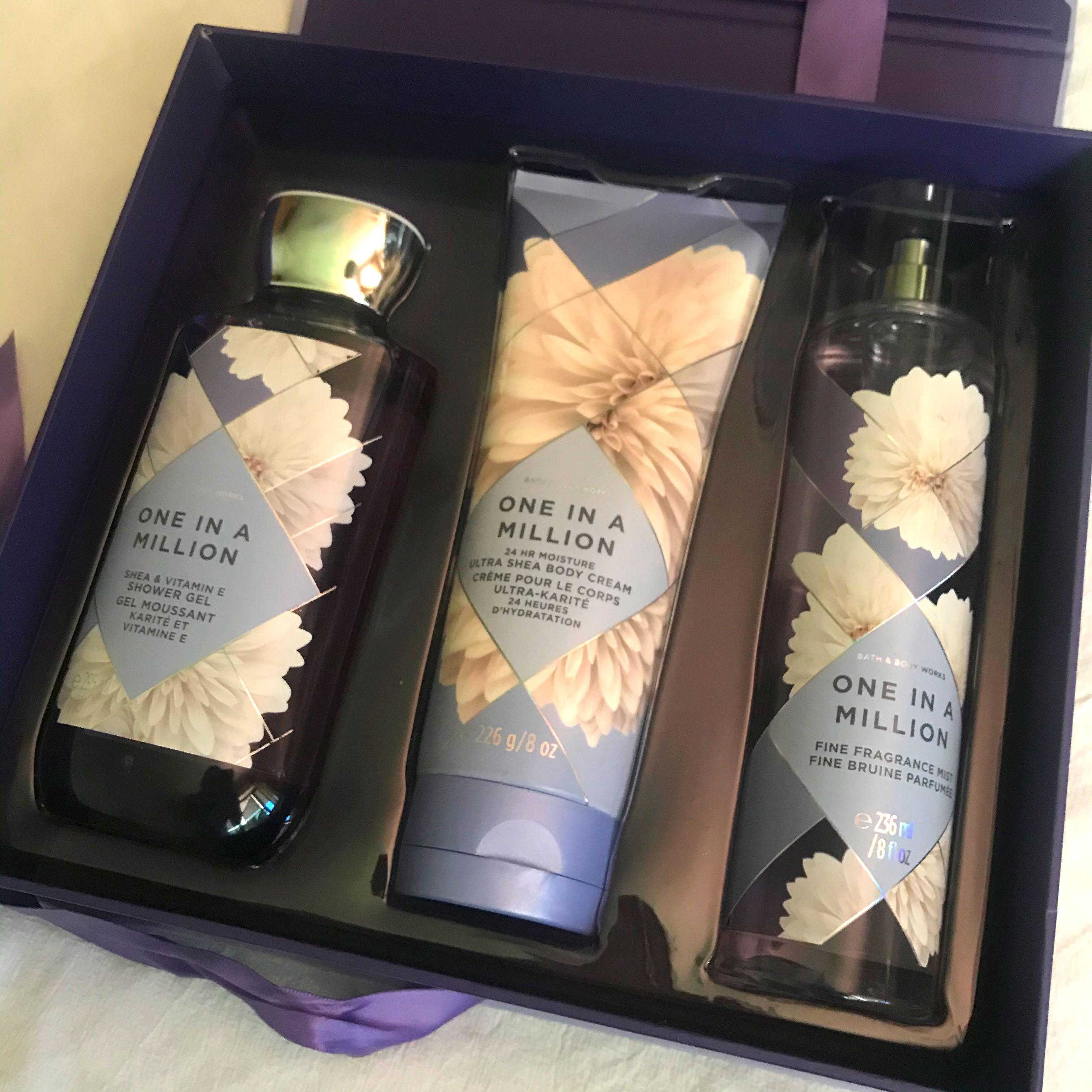 Bath and body works one best sale in a million gift set