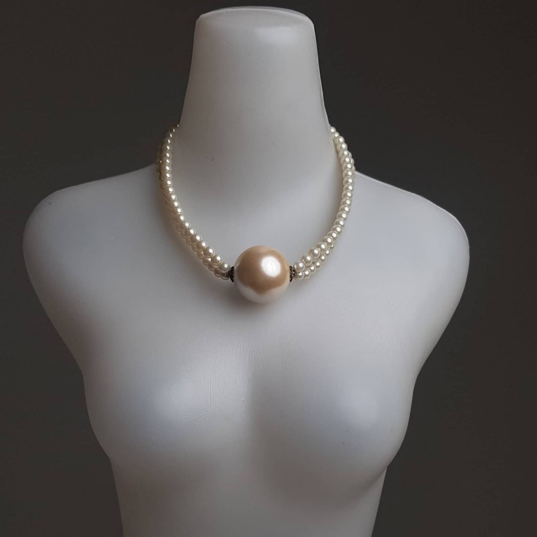 Big Pearl Necklace, Fesyen Wanita 