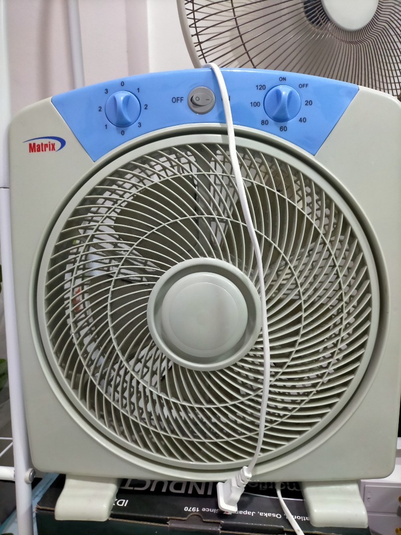 Box Fan, Furniture & Home Living, Lighting & Fans, Fans On Carousell