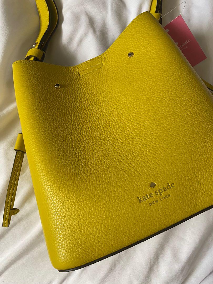 Brand new Kate Spade Yellow Bucket bag
