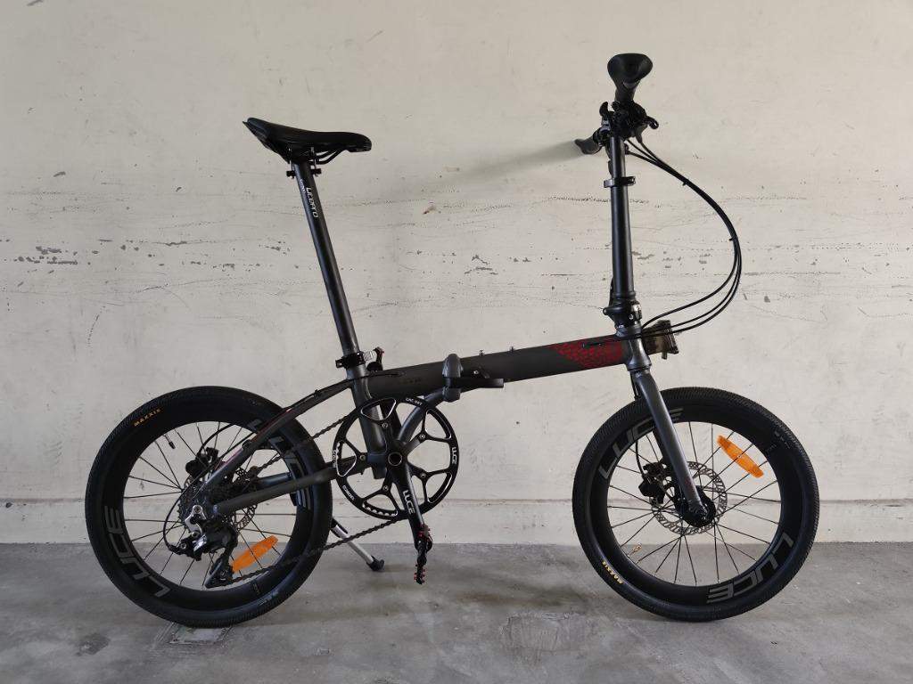Camp X Lite 11 Speed Folding Bike Sports Equipment Bicycles