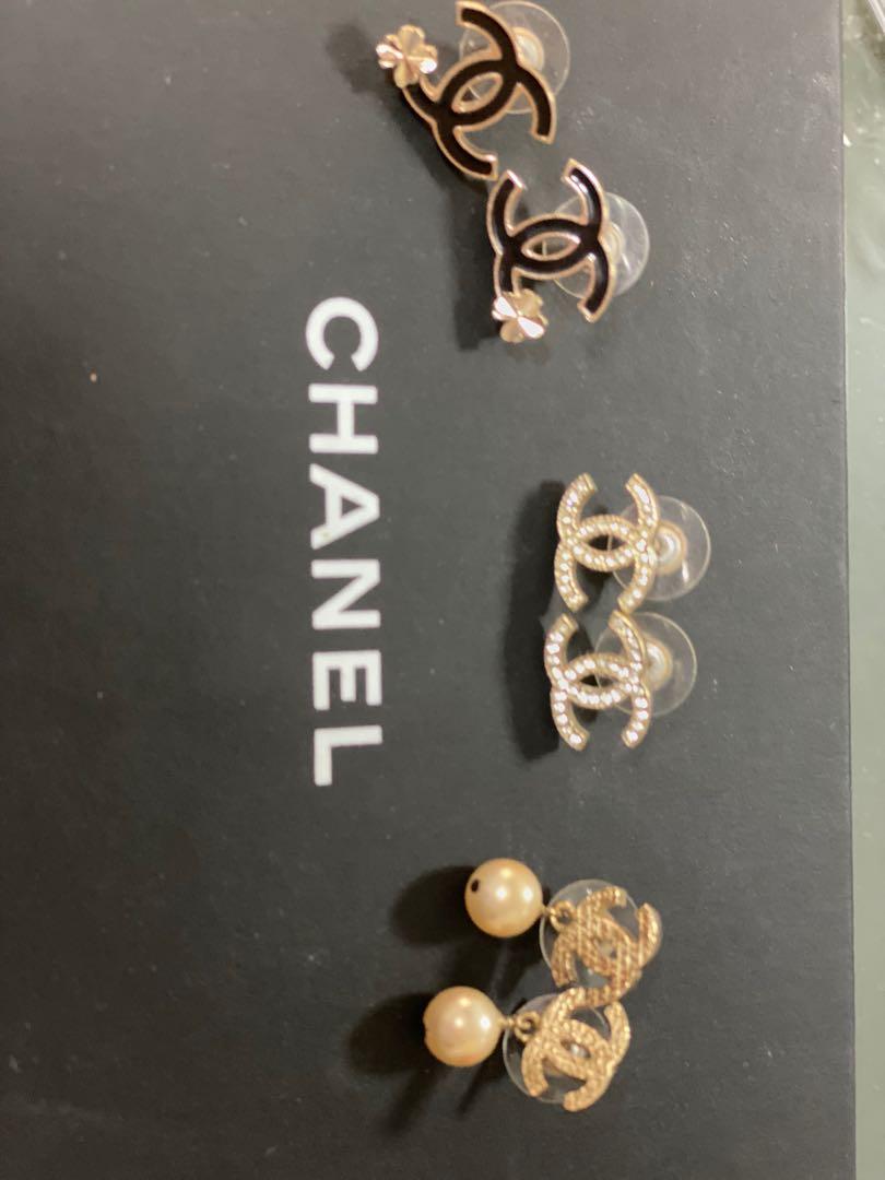 Chanel Earrings Luxury Accessories on Carousell