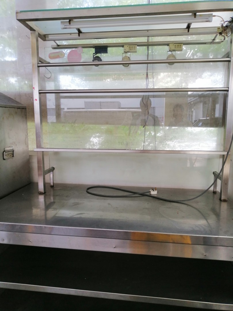 Display Rack For Chicken Rice Chicken Rice Stainless Steel Rack, Furniture & Home Living, Kitchenware ...