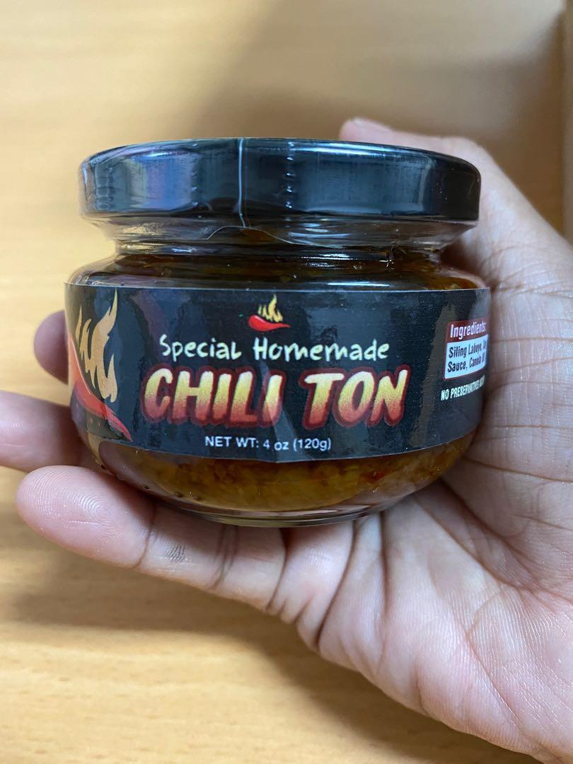 ChiliTon Chili Garlic (Category: Spice & Seasoning) located in Quezon City. Submitted by kaleidoscopic_girl (Listing ID 1086861180, Image 2). Description: Taste that makes your taste bud say thanks! 😋 🔥TRY OUR CHILITON HOME MADE CHILI GARLIC 🔥 ✅Made from 100% Pure and Natural ingredients ✅Perfect for spicy lovers ✅No preservative added.