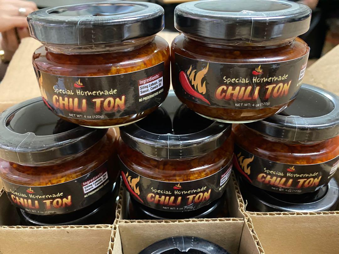 ChiliTon Chili Garlic (Category: Spice & Seasoning) located in Quezon City. Submitted by kaleidoscopic_girl (Listing ID 1086861180, Image 3). Description: Taste that makes your taste bud say thanks! 😋 🔥TRY OUR CHILITON HOME MADE CHILI GARLIC 🔥 ✅Made from 100% Pure and Natural ingredients ✅Perfect for spicy lovers ✅No preservative added.