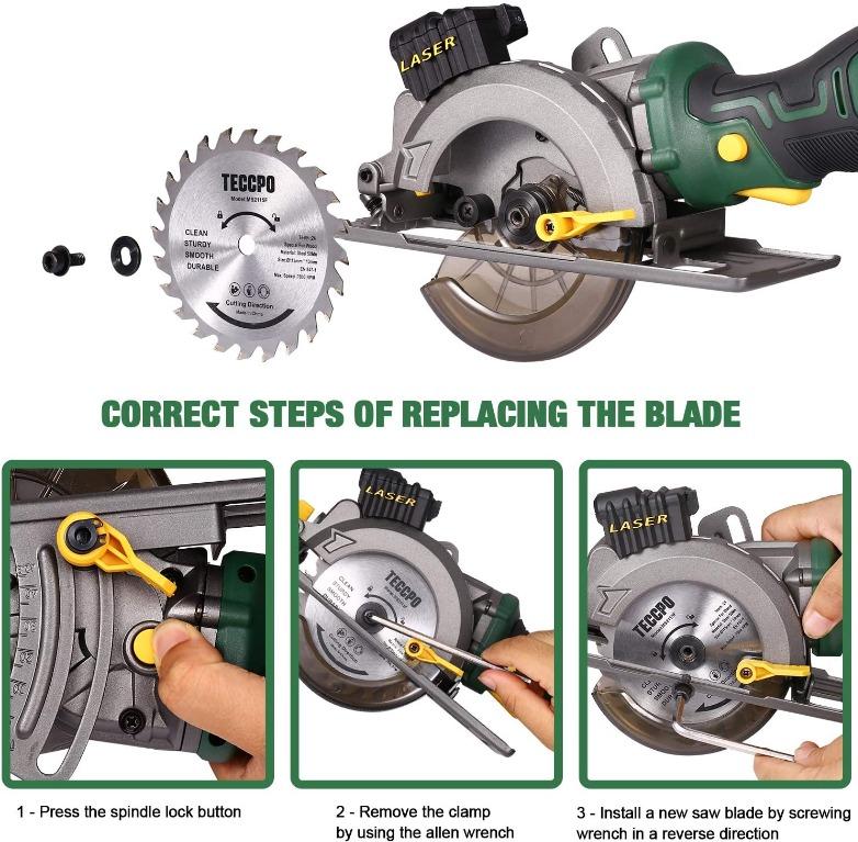 Teccpo circular hotsell saw blades