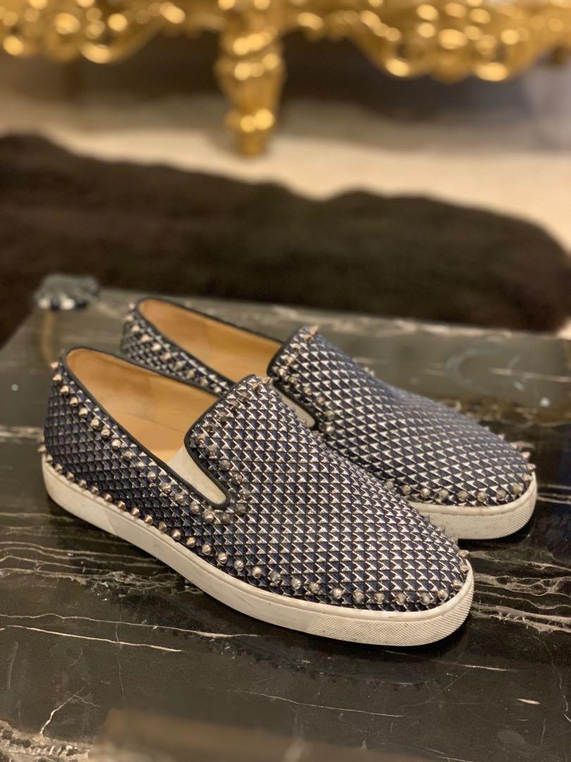CLEARANCE Christian Louboutin Roller Boys Luxury Sneakers Footwear on Carousell