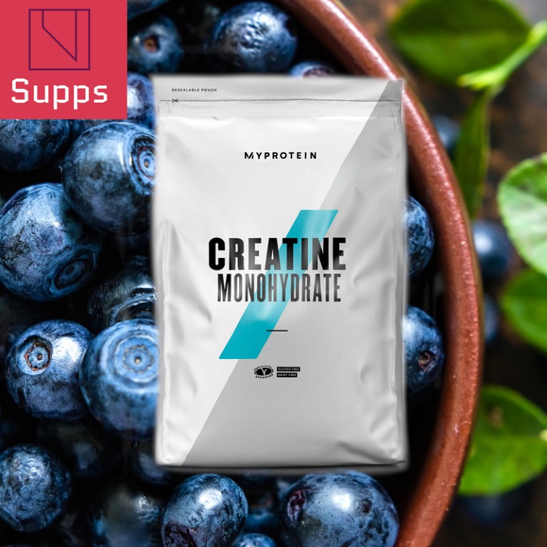 Creatine Monohydrate MyProtein Blue Raspberry, Health & Nutrition