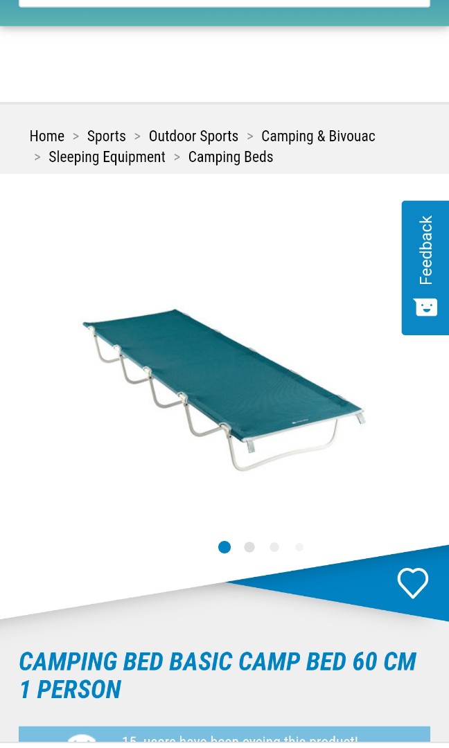 Decathlon new arrivals folding bed