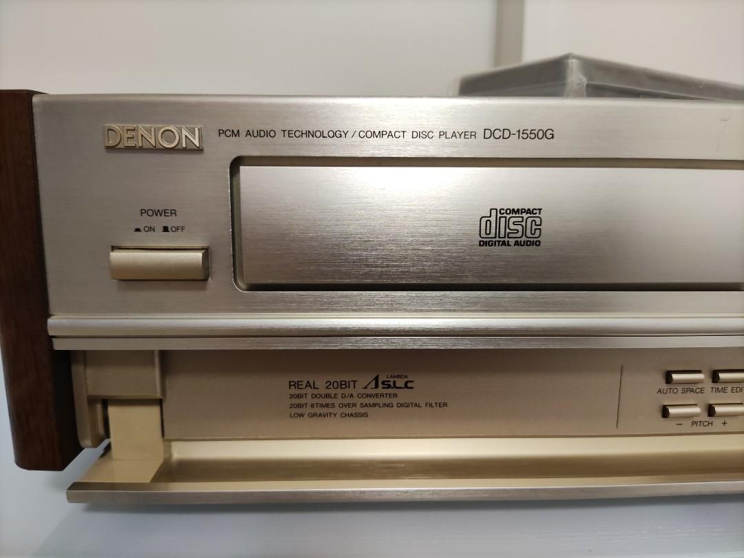 DENON DCD-1550G 高級CD 機(100V), 音響器材, 音樂播放裝置MP3及CD