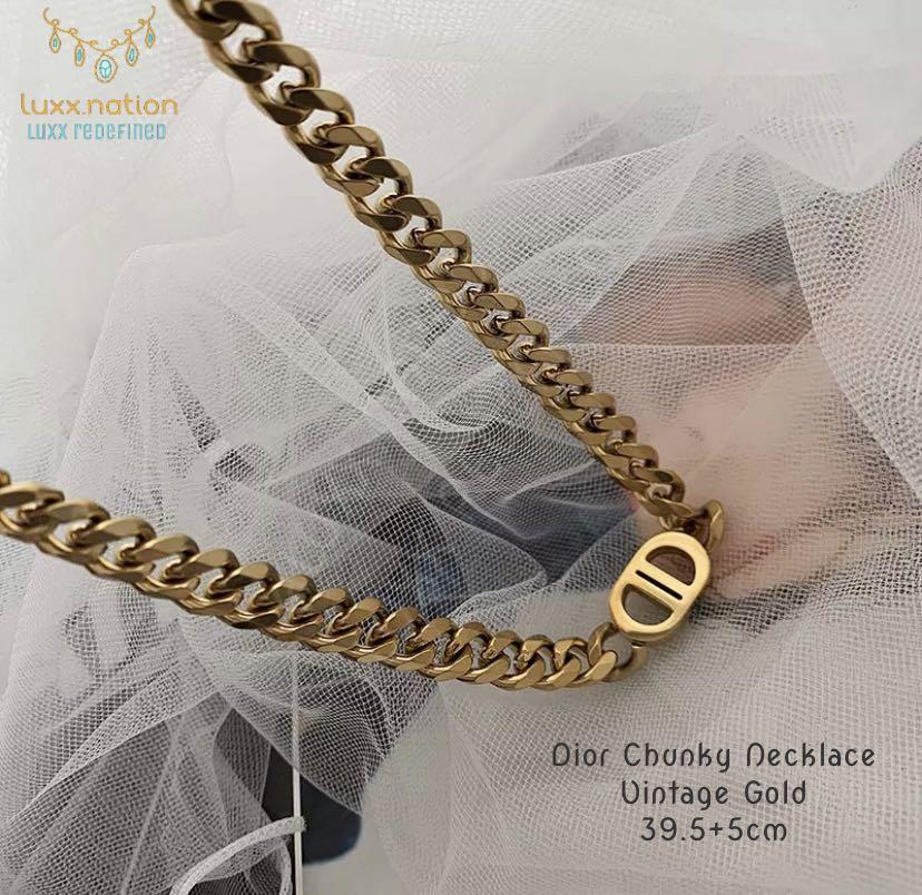 Dior Gold Tone Curb Chain Danseuse Étoile Bracelet Dior | TLC