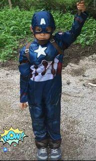 🌟Disney Captain America Costume🌟 迪士尼樂園內購買的美國隊長服飾(免費送音樂盾牌‼️）
