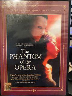 DVD Phantom of the Opera 2-disc special
