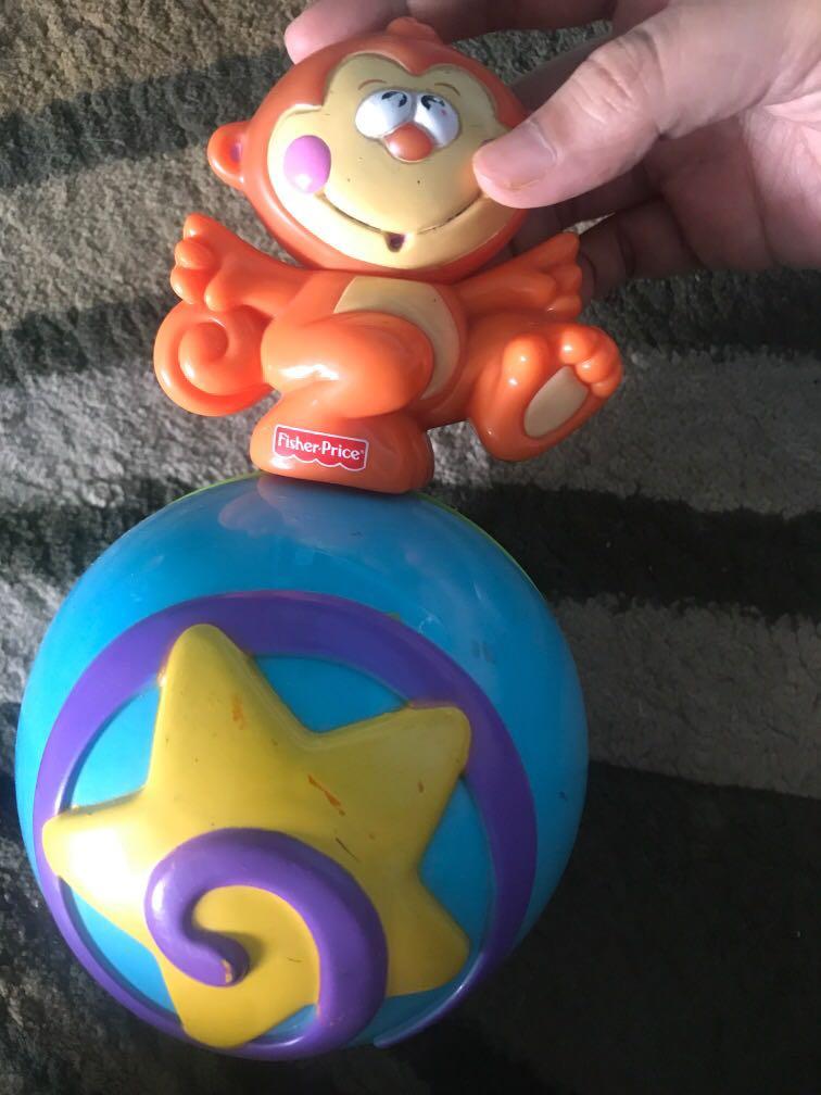 Fisher price rolling monkey clearance