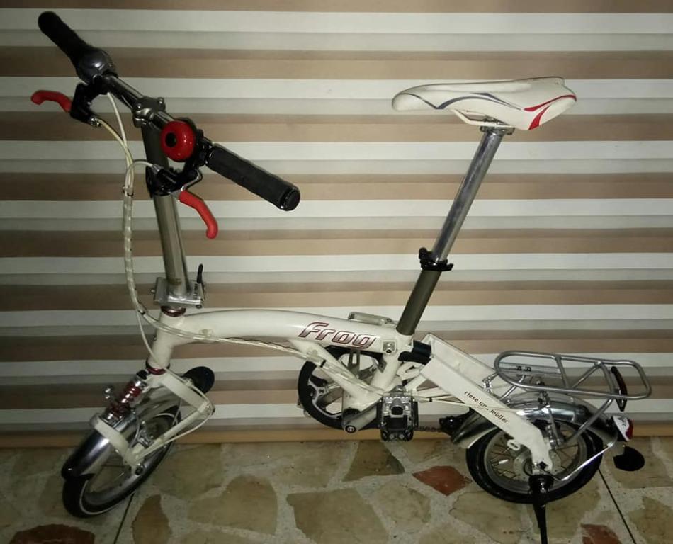 For Sale Rare Collectible R&M BIRDY FROG 12" FOLDING BIKE, Sports