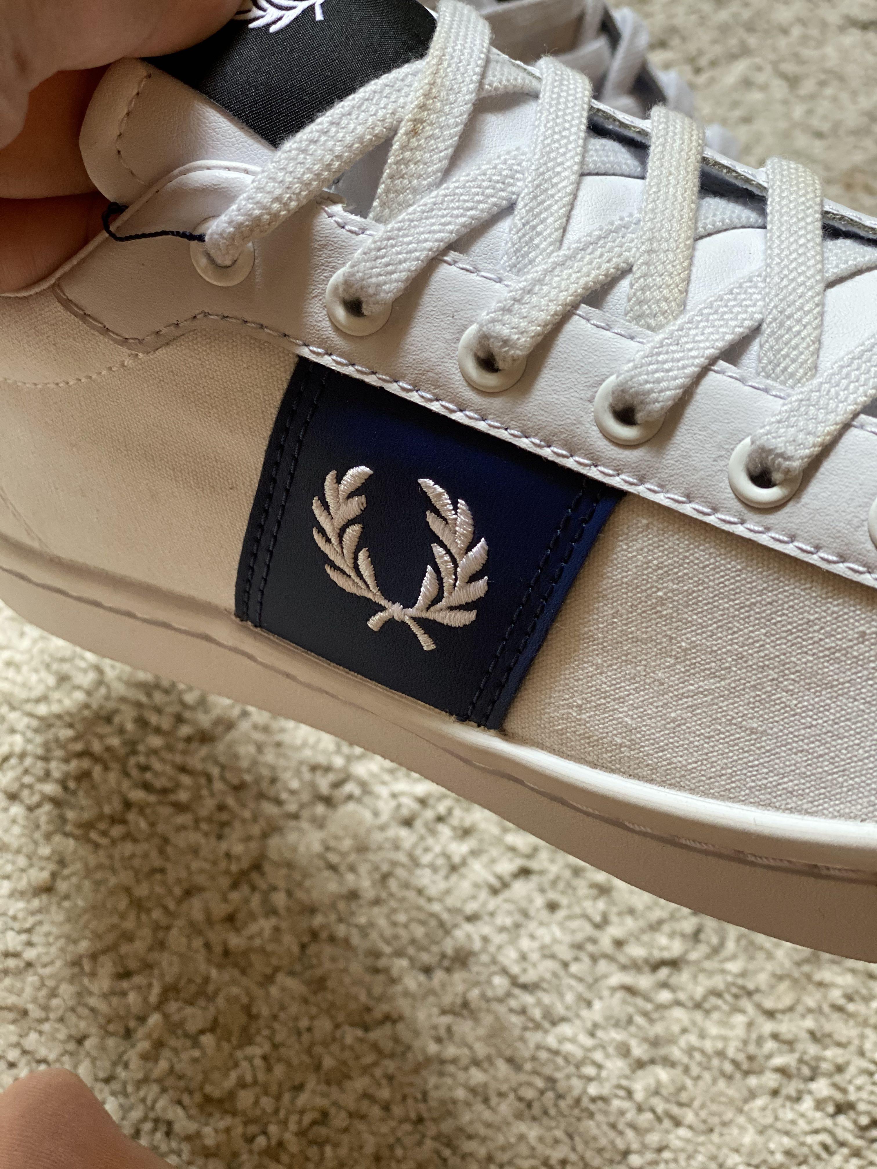Fred perry lawn leather deals