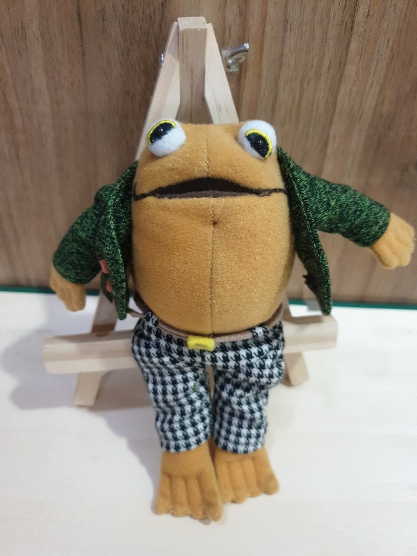 Frog and Toad plush toy 16cm, Hobbies & Toys, Toys & Games on Carousell