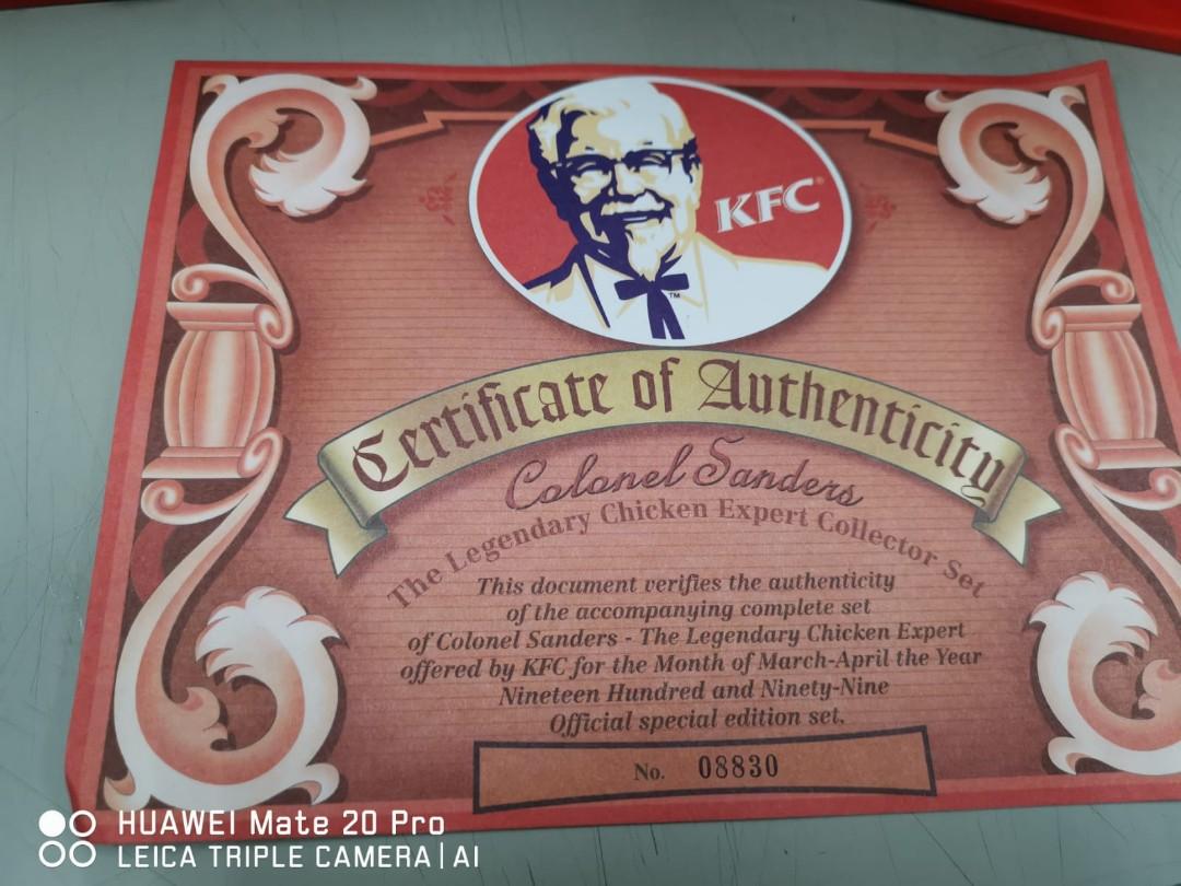 Full Set KFC Collectibles, Hobbies & Toys, Toys & Games on Carousell