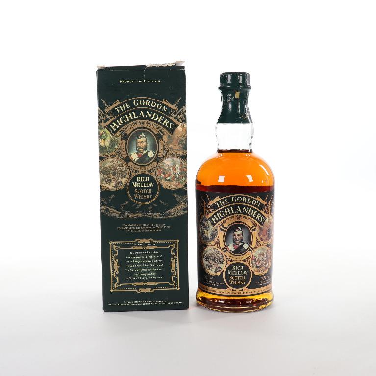 Glenfiddich - Gordon Highlanders, whisky 700ml, Food & Drinks ...