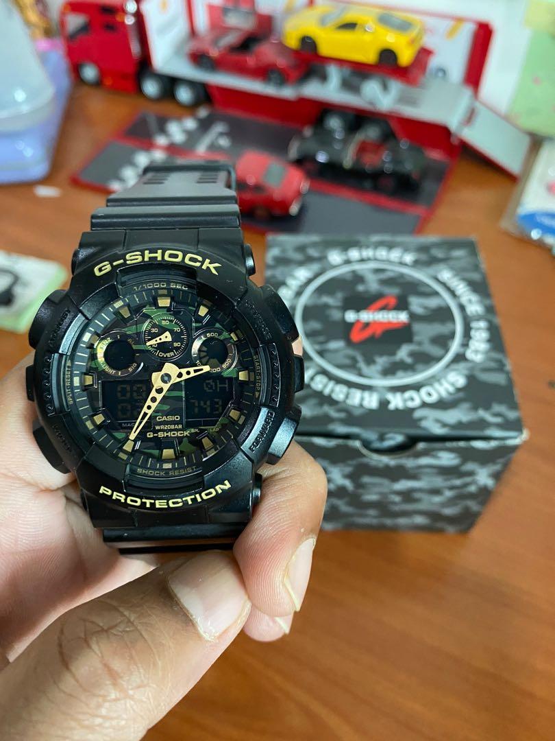luego Mount Bank latín G-SHOCK 5081 (GA-100CF-1A9DR), Men's Fashion, Watches & Accessories,  Watches on Carousell