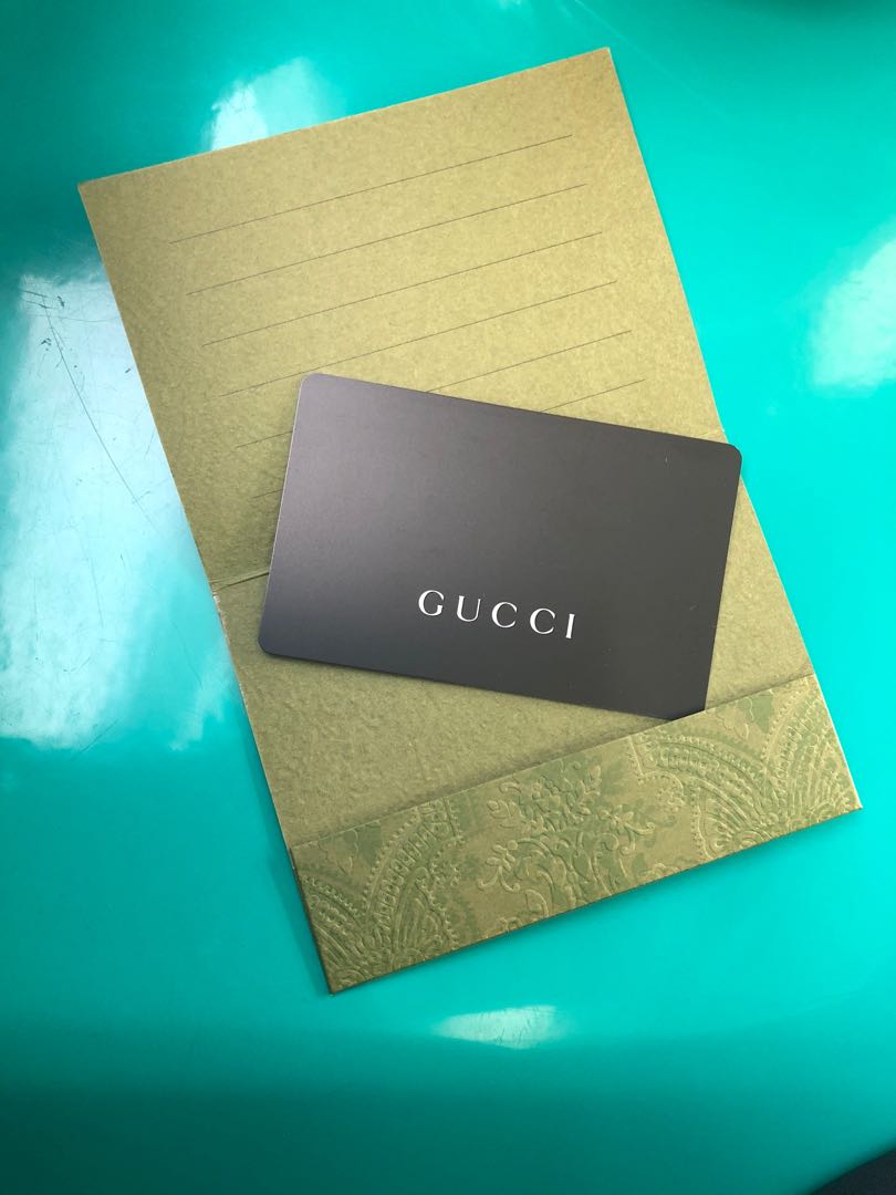Gucci Voucher face value S300, Tickets & Vouchers, Vouchers on Carousell