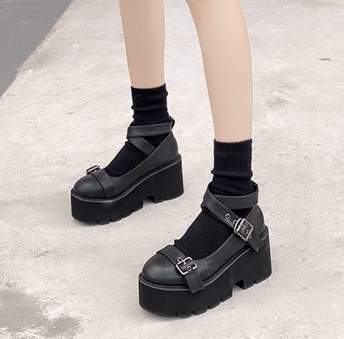 Harajuku Gothic Lolita Platform Mary Jane Shoe