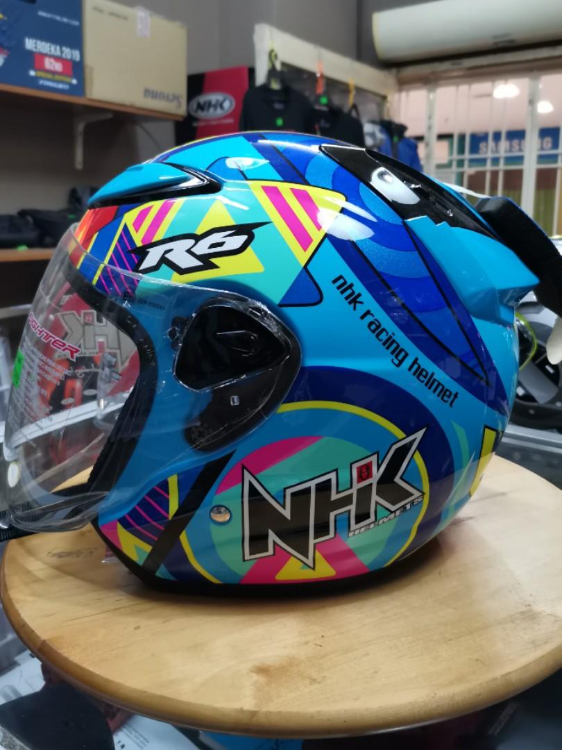 Helmet NHK R6 Looking For on Carousell