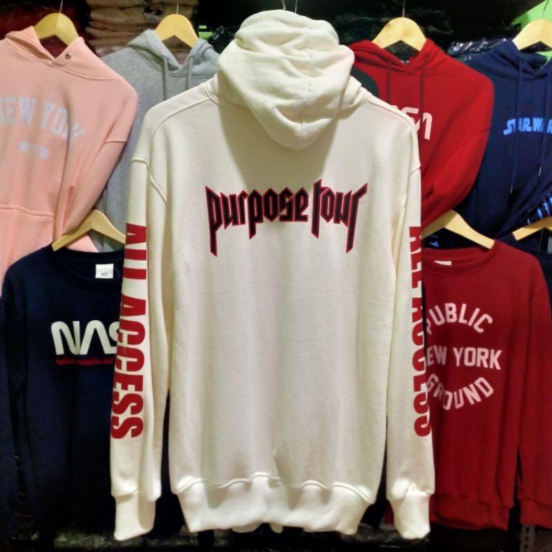 HOODIE STAFF PURPOSE TOUR ORIGINAL H M FULL TAG