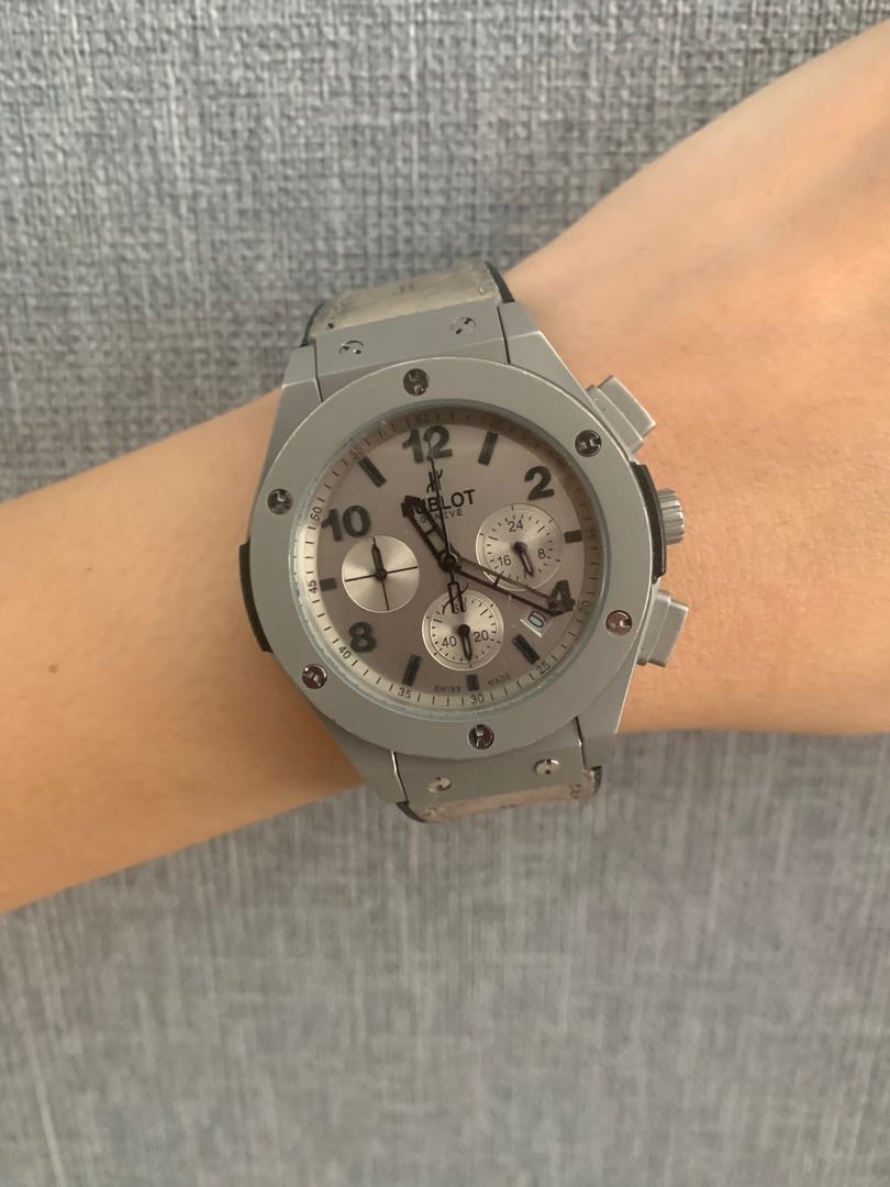 Jual jam sale hublot kw super