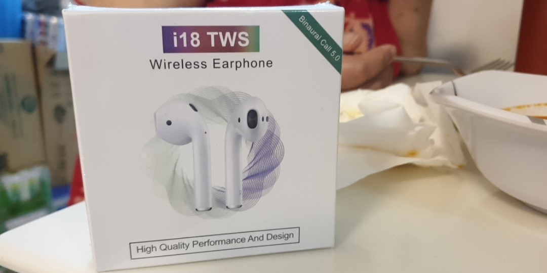 i18 TWS earbuds Audio Earphones on Carousell