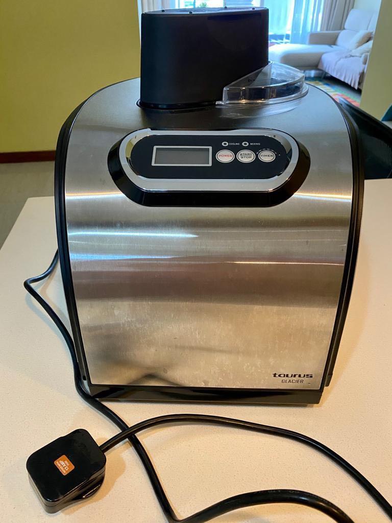 Taurus Glacier Ice Cream Maker Machine TV Home Appliances Kitchen Appliances Coffee Machines Makers on Carousell
