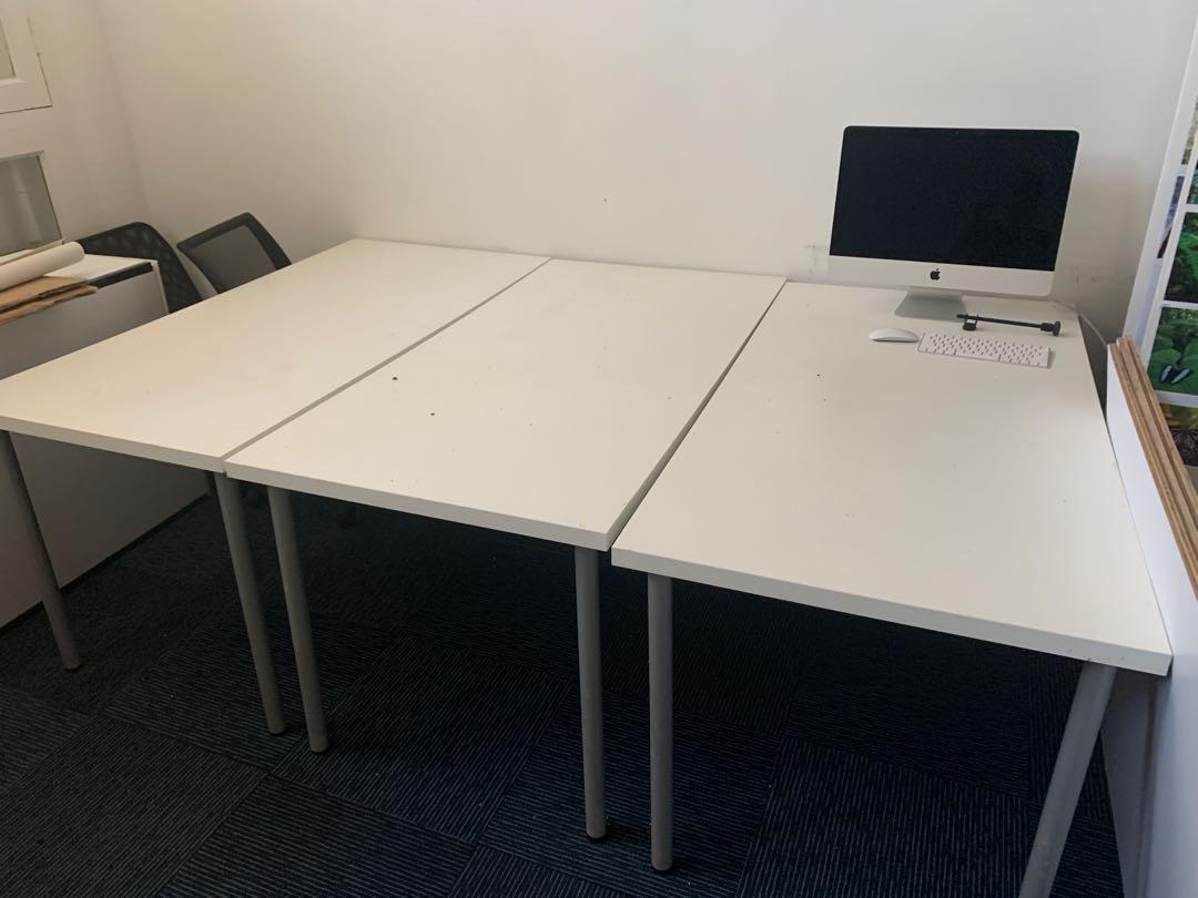 IKEA Linnmon Desk, Furniture & Home Living, Furniture, Tables & Sets on