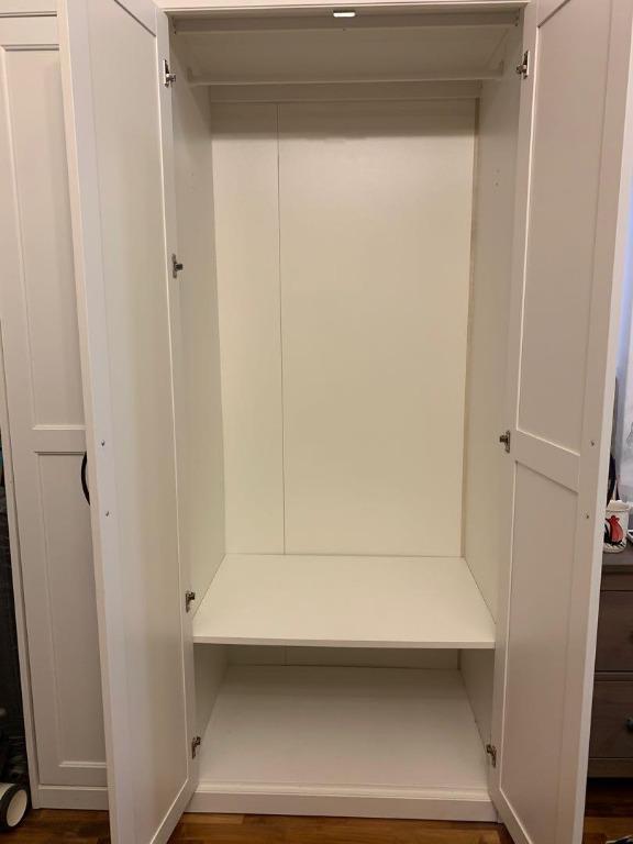Songesand on sale wardrobe white