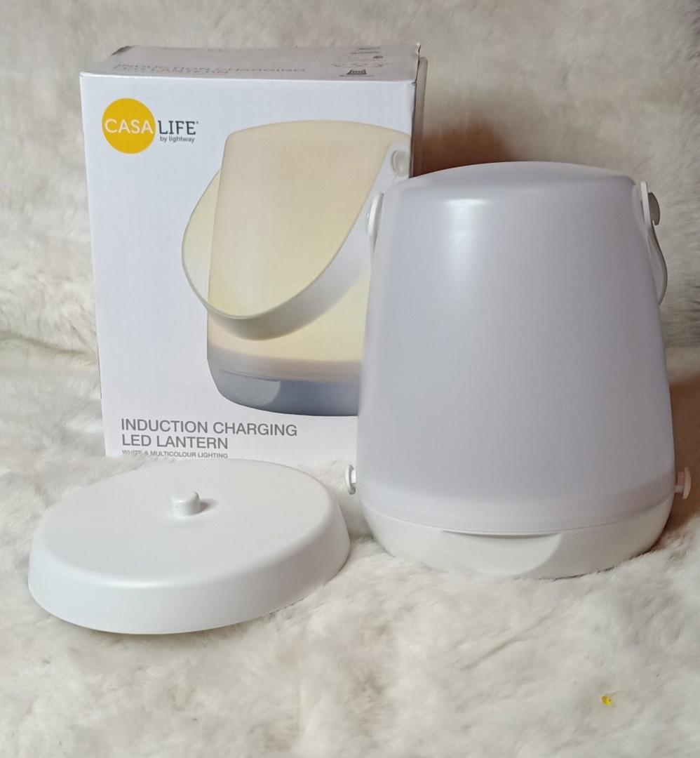 Induction Charging LED Lantern, Auto Changing LED Light Color