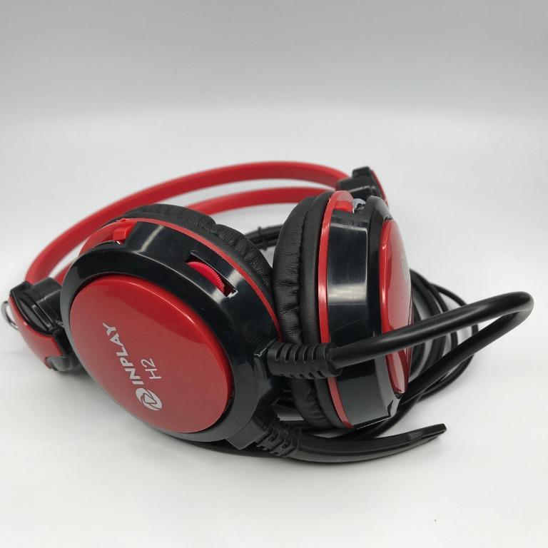 INPLAY Headset H2 RED, with Microphone, 1.5 meter cable long (Category: Microphones) located in Quezon City. Submitted by besteinpc (Listing ID 1043980767, Image 2). Description: INPLAY Headset H2 RED, with Microphone, 1.5 meter cable long 👉100% high quality 👉 Headset with Mic 👉Length: 1.5 meter cable long 👉Type: over the ear Headset with Microphone 👉Frequency Response: 18-20Khz 👉Sensitivity: 100db 👉Impedance: 32 ohms 👉Connectivity: 2x 3.