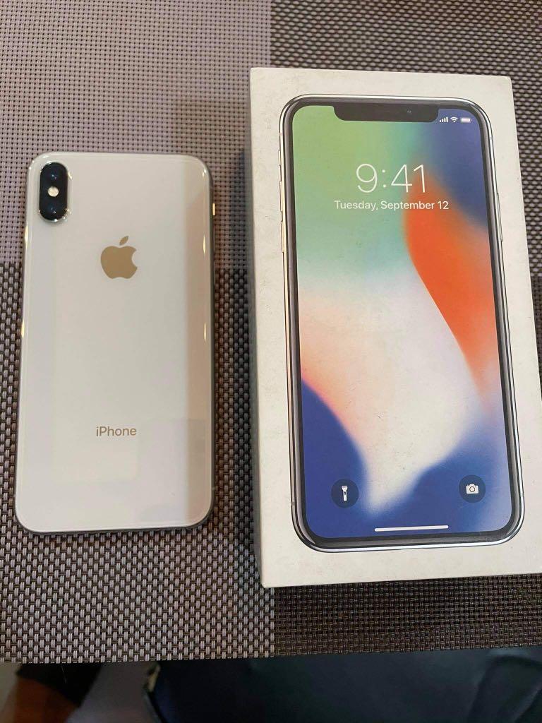 iPhone X 64gb Silver, Mobile Phones & Gadgets, Mobile Phones 