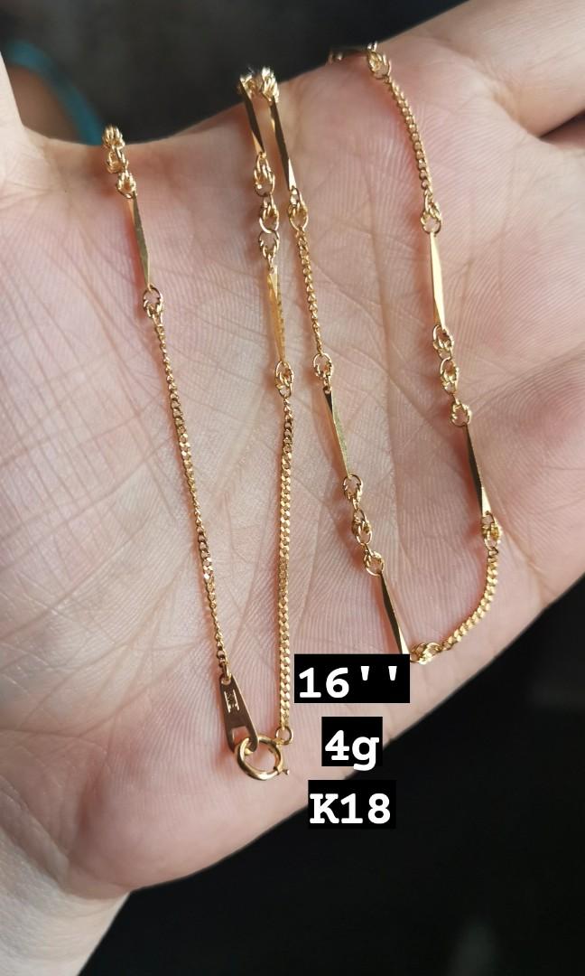 4 2025 grams necklace