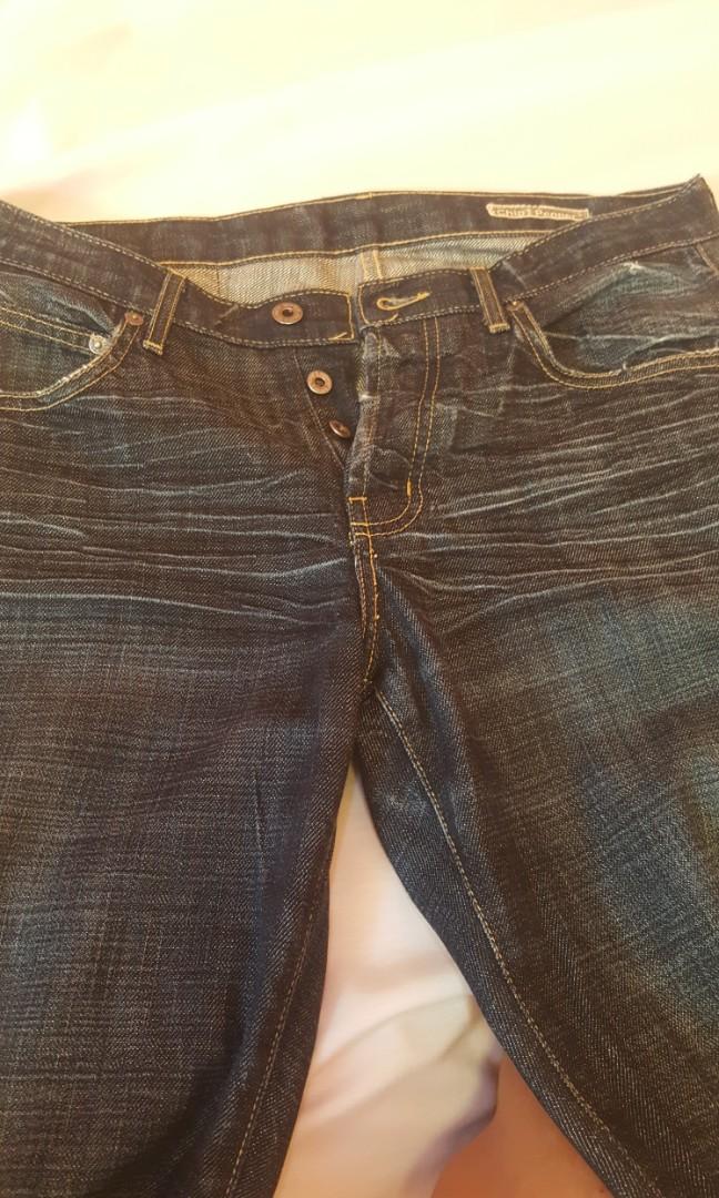 Jeans chip pepper made in USA, Fesyen 