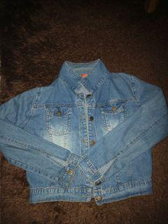Denim jaket crop