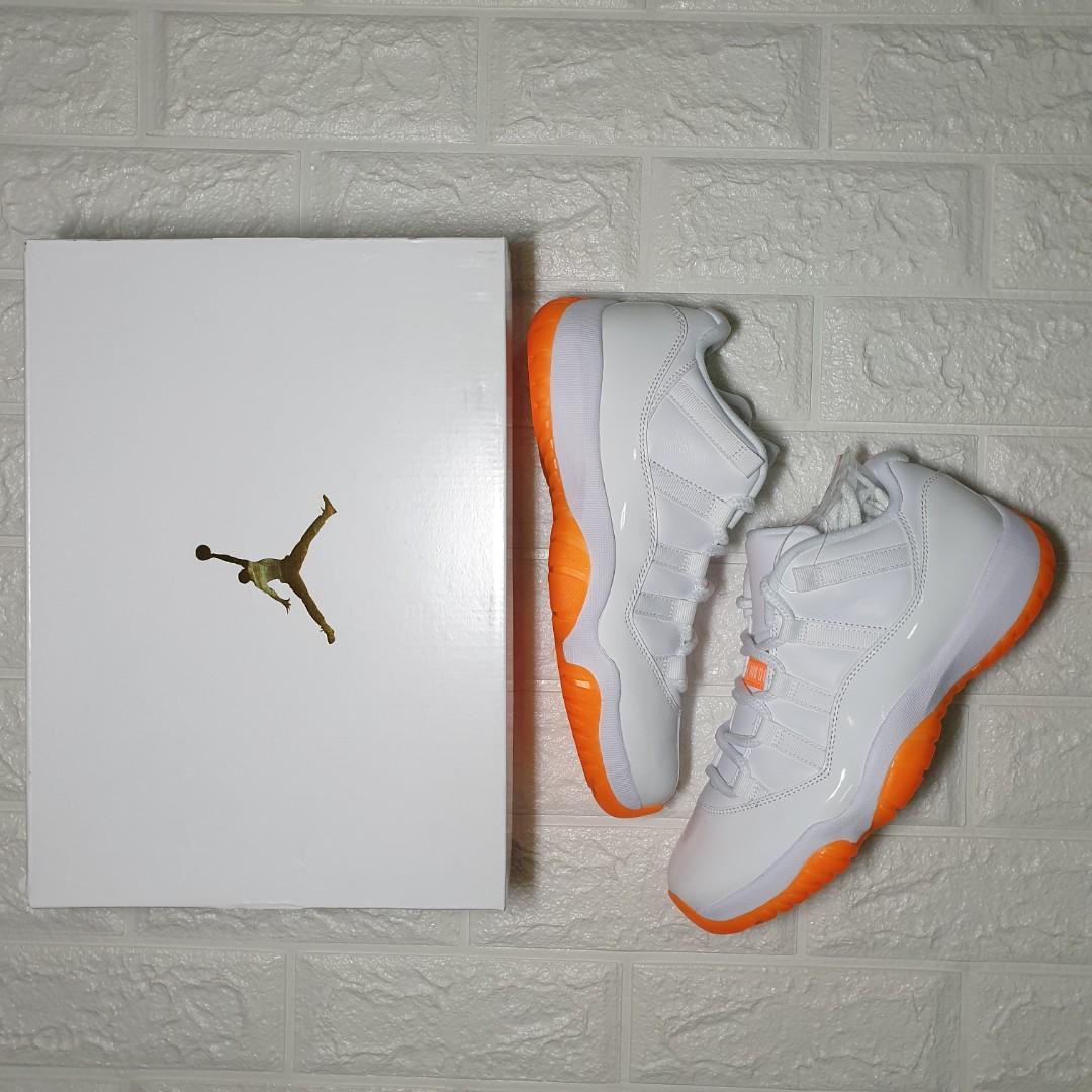 Jordan 11 low citrus Men s Fashion Footwear Sneakers on Carousell