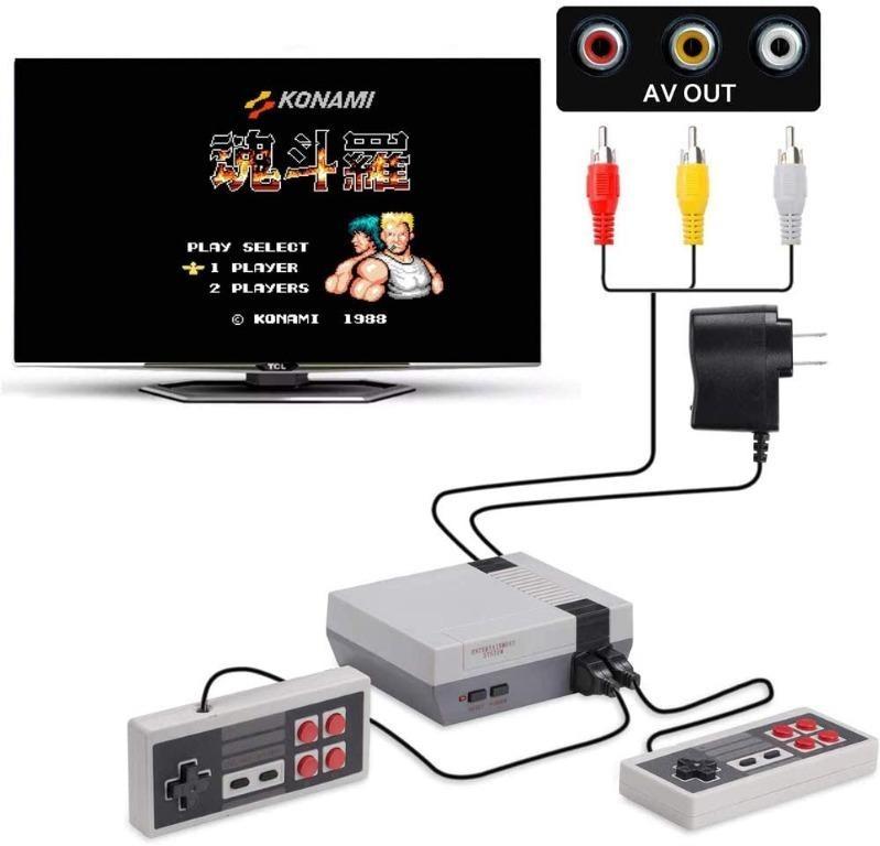 K089 Classic NES Retro Console, AV Output Mini Video Game Console Built ...