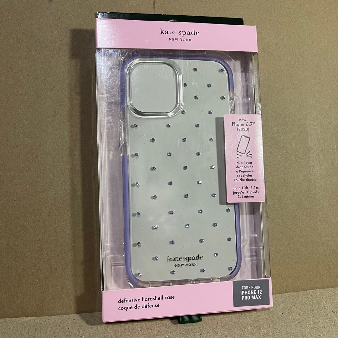 Kate Spade iPhone 12 Pro Max Case, Mobile Phones & Gadgets, Mobile & Gadget  Accessories, Cases & Sleeves on Carousell