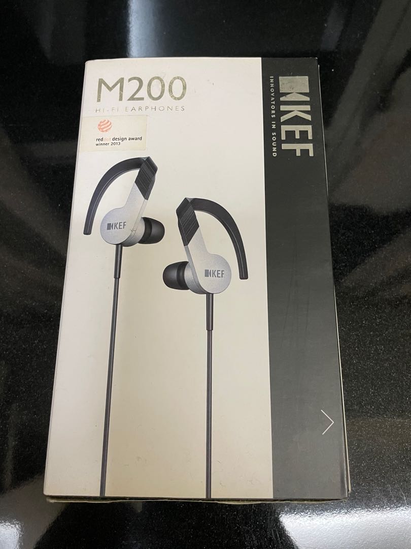 KEF M200 HiFi Earphones, Audio, Earphones on Carousell