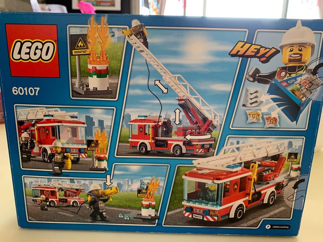 Lego Fire Engine Set 60107 Hobbies Toys Toys Games on Carousell